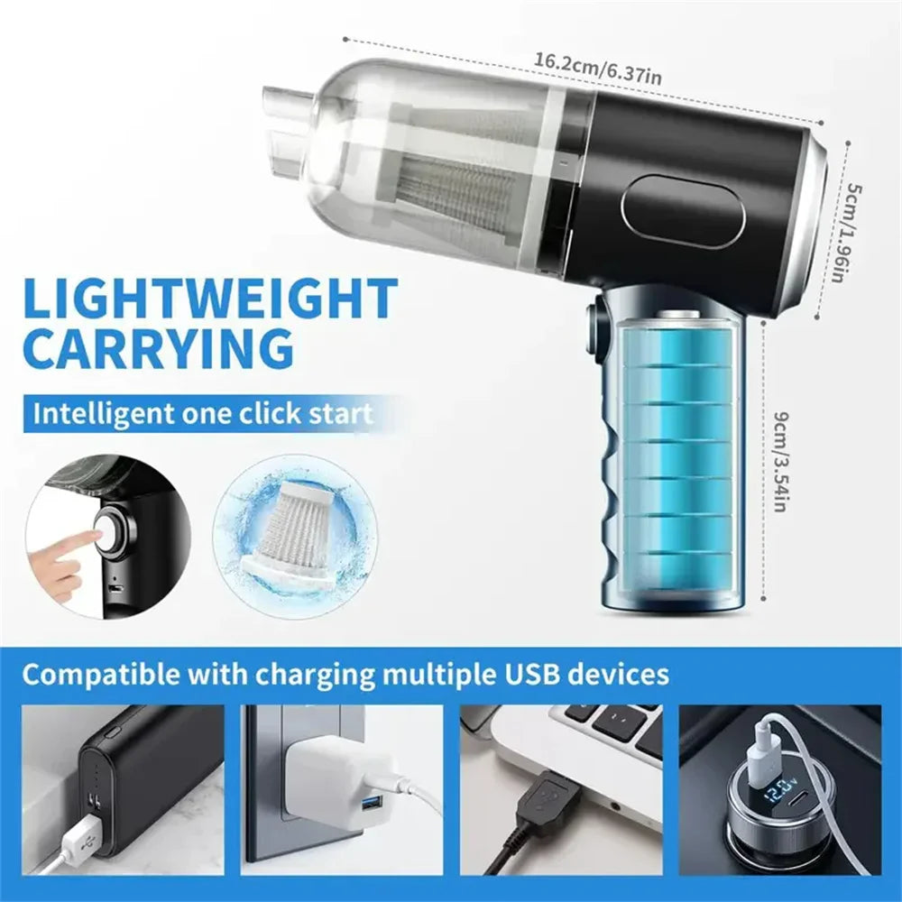Car Vacuum Cleaner 3In1