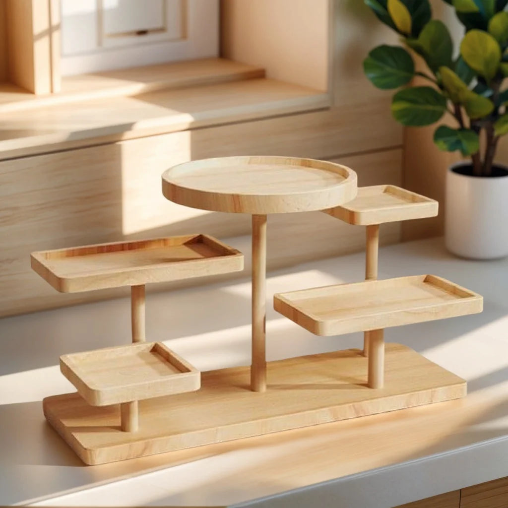 Wooden Standing Shelves
