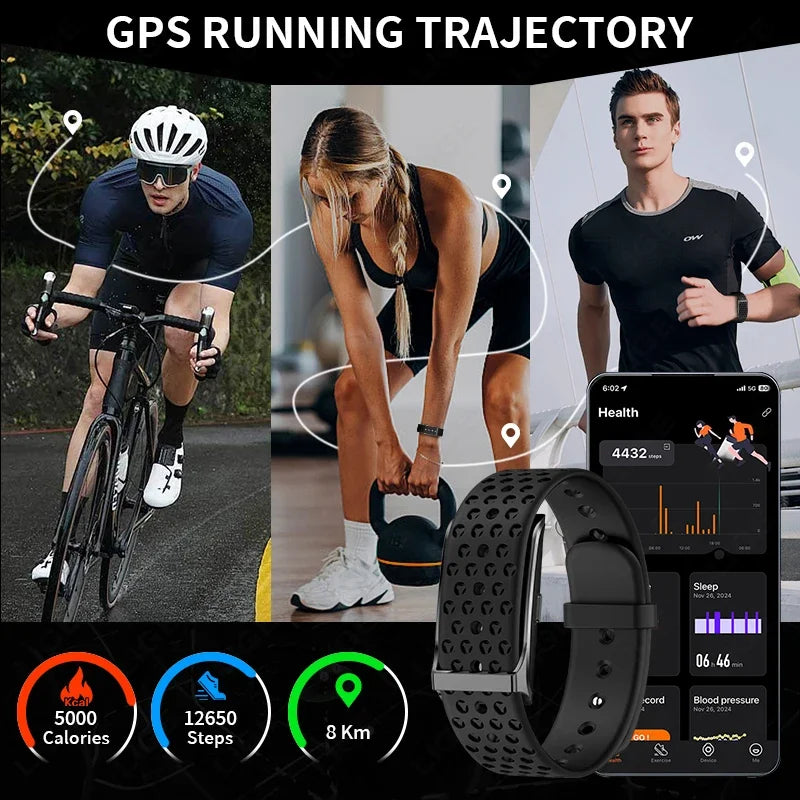 Men Women Fitness Smart Bracelet Sports Band