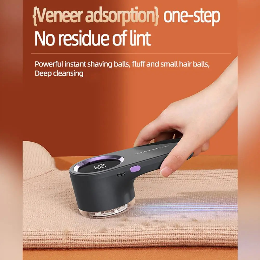 USB Charging Lint Remover