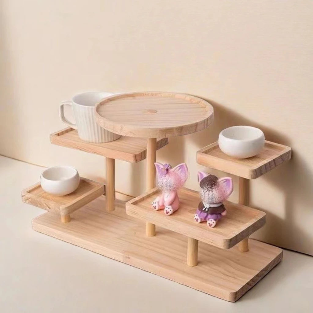 Wooden Standing Shelves