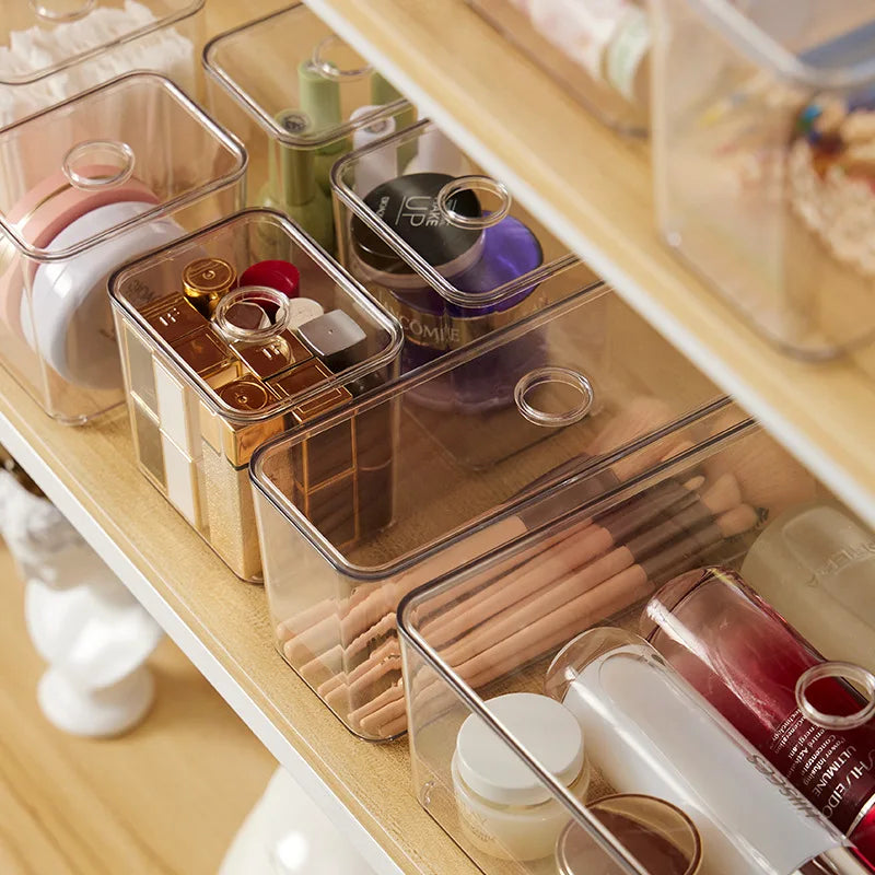 Draw Organizer Acrylic Box With Lid