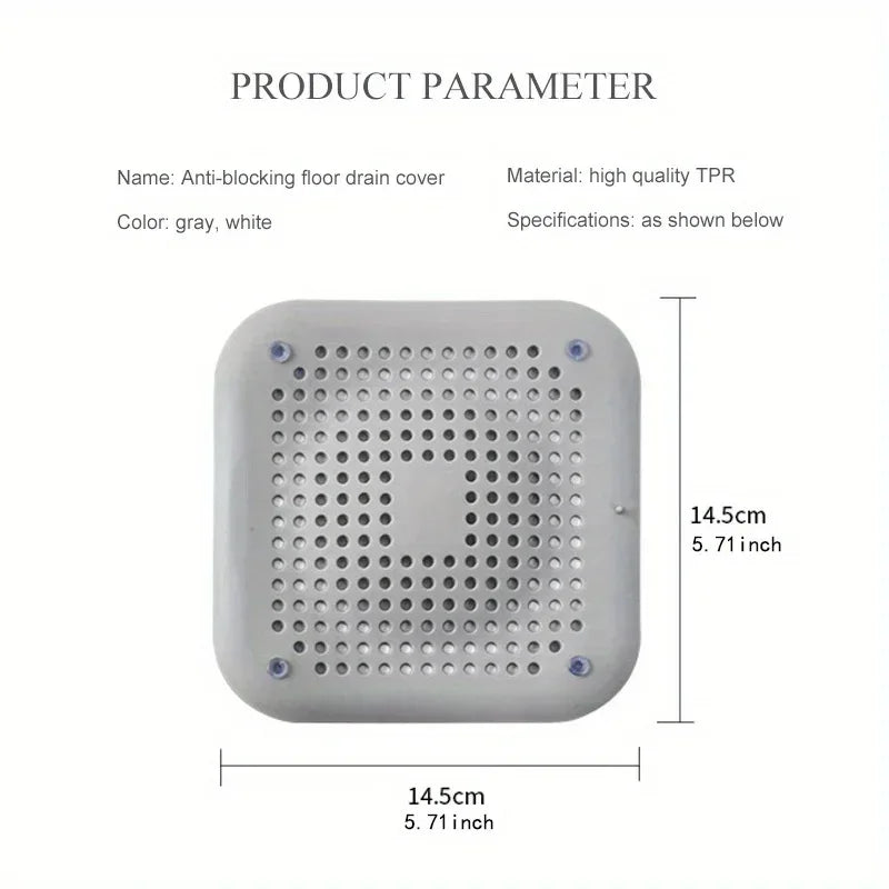 Silicone Hair Catcher Drain Strainer - Anti-blocking - for Sink, Bathtub, Shower, Kitchen | Bathroom