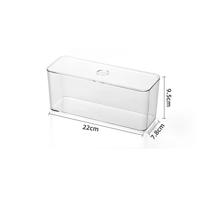 Draw Organizer Acrylic Box With Lid
